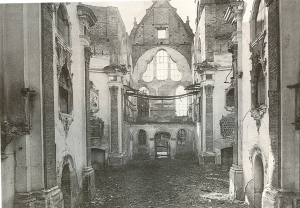 St. Stephan nach der Zerstörung